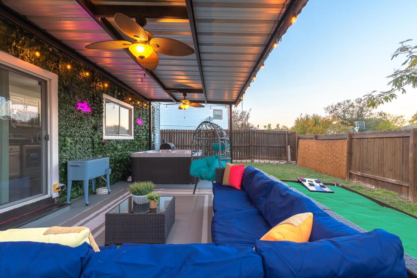 Gameroom, Bbq & Hot-Tub By Lackland & Seaworld Сан Антонио Екстериор снимка